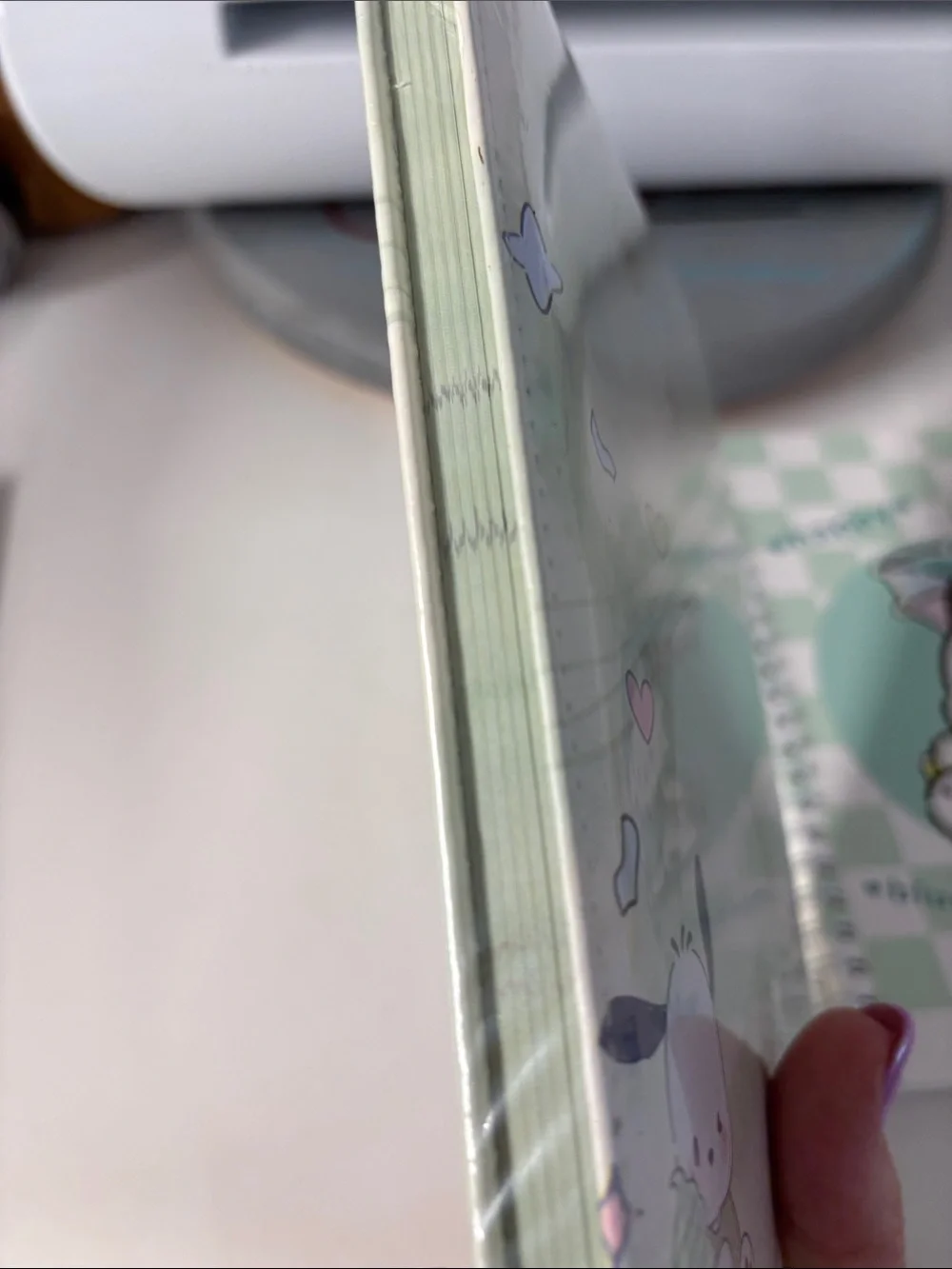 Kids Stationery Set — Mint Green, Pochacco